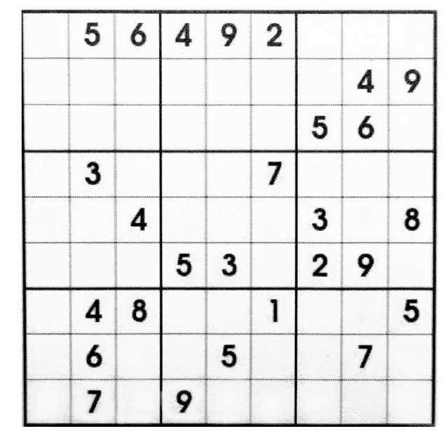April Lange Report Sudoko Puzzle 