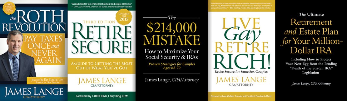 Attorney/CPA James Lange's Book Covers
