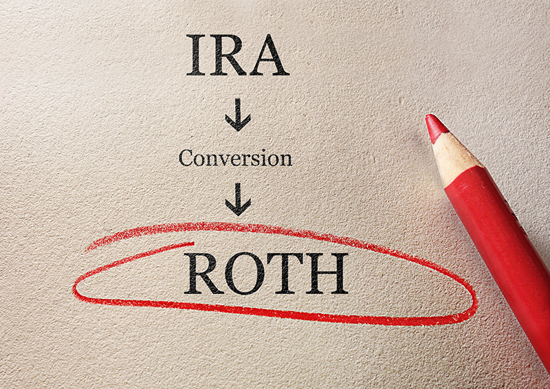 Only pay tax on the seed with Roth IRA conversions