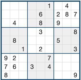 Sudoku Puzzle for the Lange Report January 2019 on paytaxeslater.com