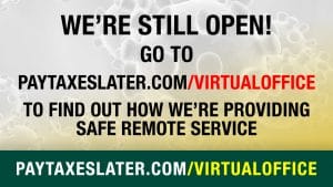 The Lange Financial Group is open virtually! Go to paytaxeslater.com/virtualoffice for more information