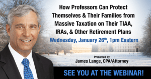 James Lange's January 2022 Webinar for Professors