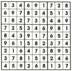 Sudoku Answer