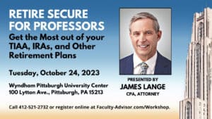 Retire Secure For Professors and TIAA Participants James Lange