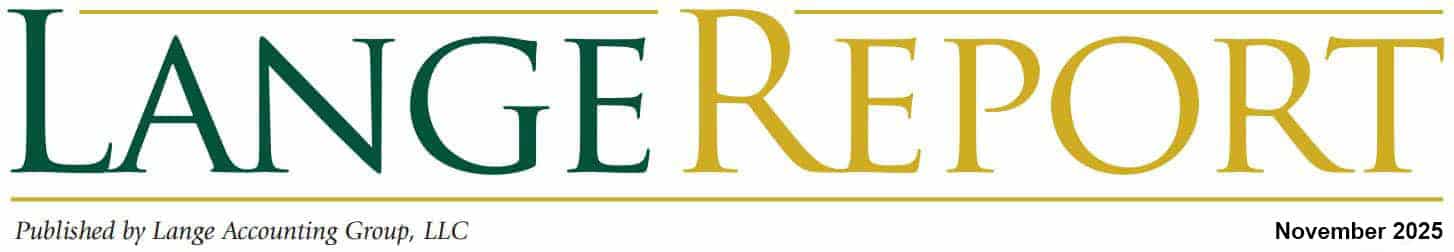 November Lange Report James Lange