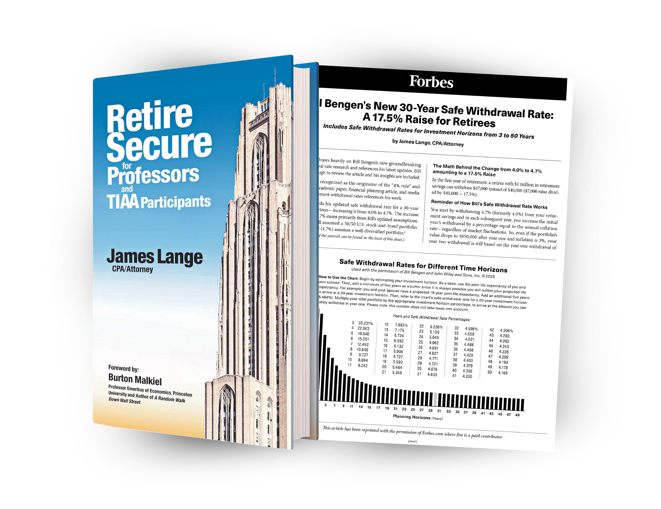 Retire Secure for Professors and TIAA Participants James Lange + Bill Bengen Safe Withdrawal Rate Forbes Article