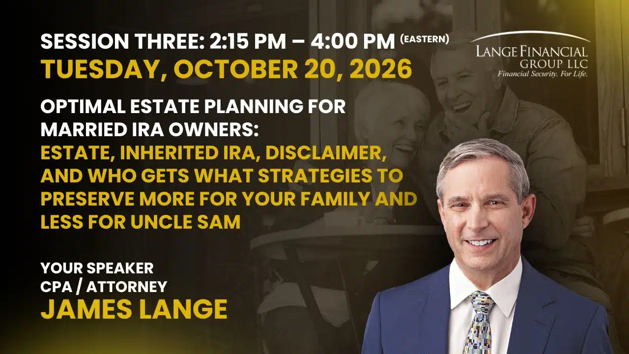 Optimal Estate Planning for Married IRA Owners
